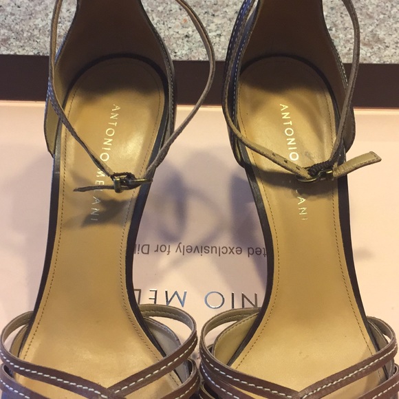 ANTONIO MELANI GLOVE FIT HEELS SIZE 9 - Picture 6 of 6